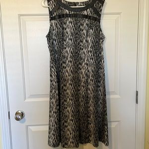 Lane Bryant Black and White Dress